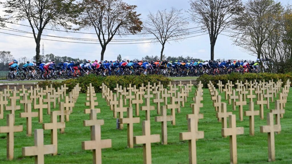Cintorín Gent - Wevelgem 2021 pelotón