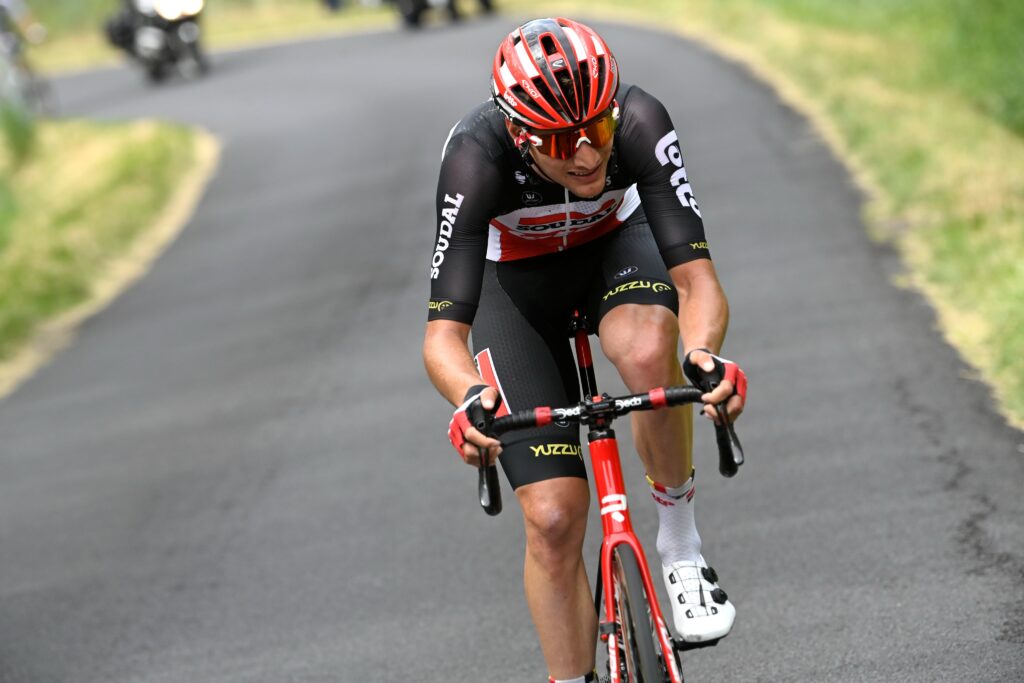 Brent Van Moer 1. etapa Critérium du Dauphiné 2021