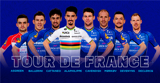 Deceuninck - Quick-Step Tour de France 2021