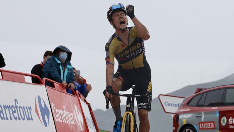 Primož Roglič 17. etapa Vuelta 2021