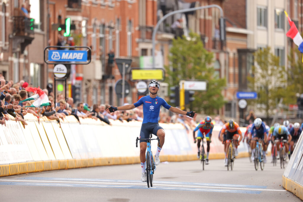 Filippo Baroncini MS v cyklistike 2021 preteky mužov U23